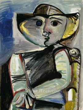 パブロ・ピカソ Painting - 人物 座る女性 1971年 パブロ・ピカソ